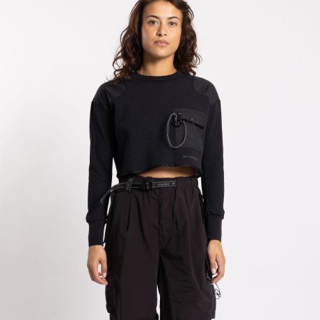 and wander PE waffle short length T-Shirt
