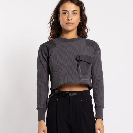 and wander PE waffle short length T-Shirt