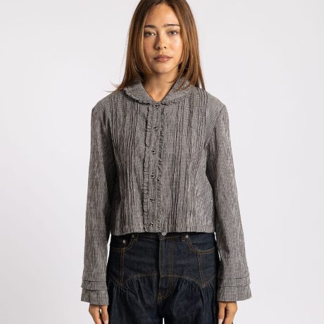 Brain Dead Micro Gingham Mercado Top