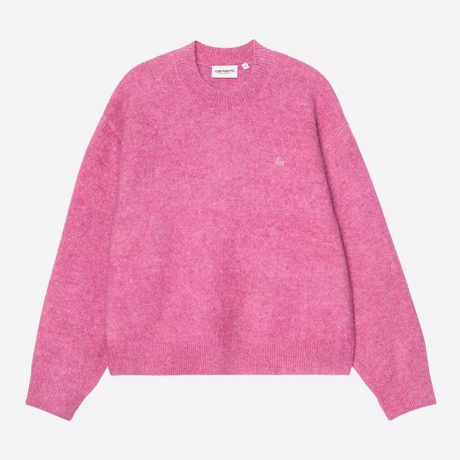 Carhartt WIP W' Curtis Sweater Tangled Hortensia
