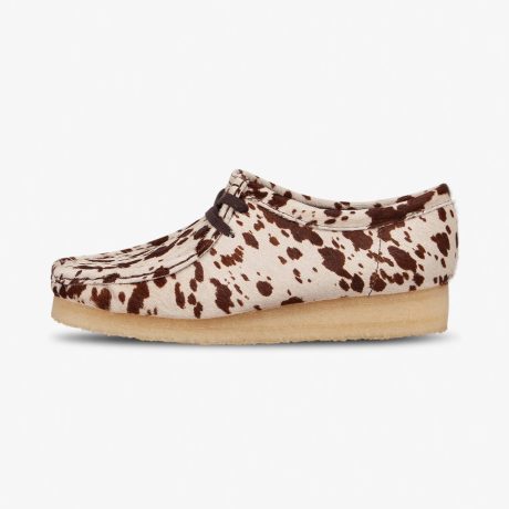 Clarks Originals Wallabee Cow Print