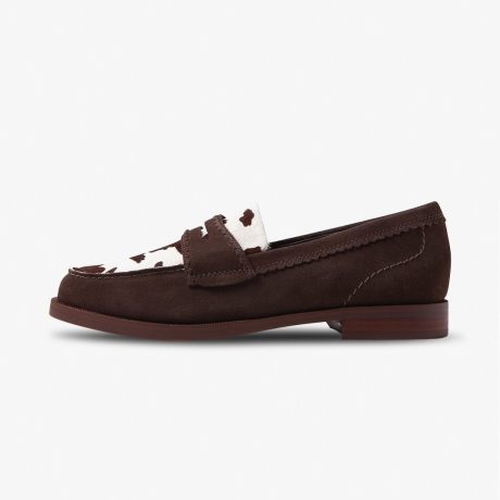 Clarks Straven Edge Cow Print
