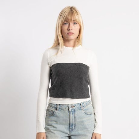 COOR Wool Layered Knit