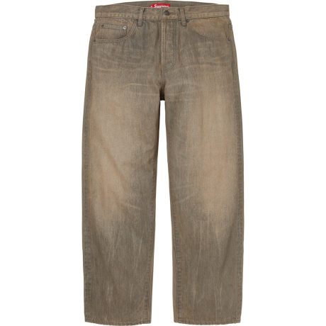 Distressed Loose Fit Selvedge Jean