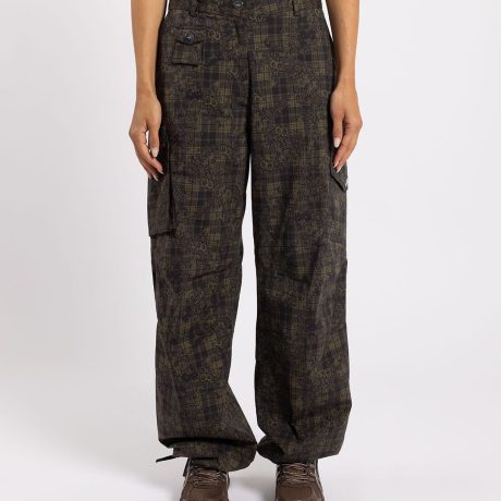 Ganni Pocket Cargo Pants Gothic