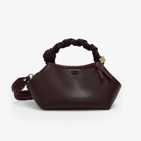 Ganni Small Bou Bag Tressé Bitter