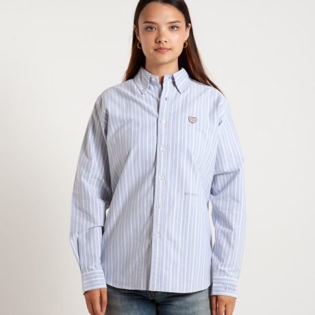Human Made Stripe Ox B.D. Shirt