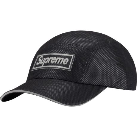 Metallic Mesh Camp Cap
