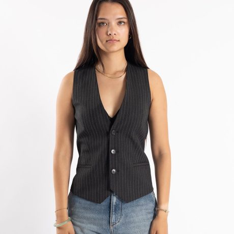 MM6 Maison Margiela Gilet Pinstripe