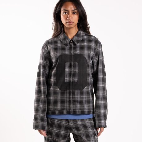 Pop Trading Company Checked Football Jacket