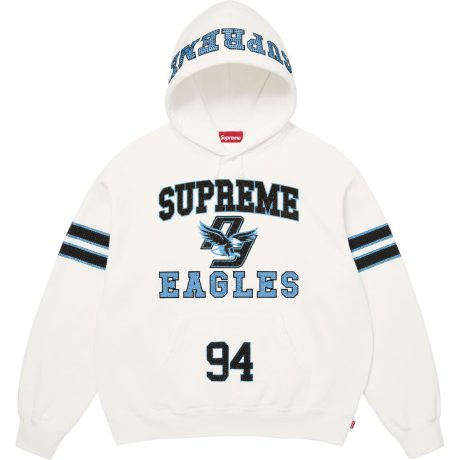 Rhinestone Eagle Hooded Sweatshirt
