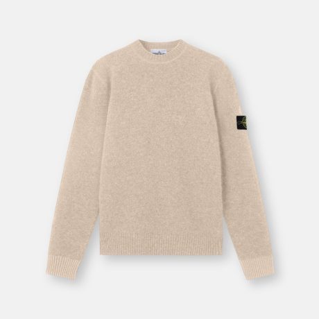 Stone Island Loose-fit crewneck jumper with contrast knit details
