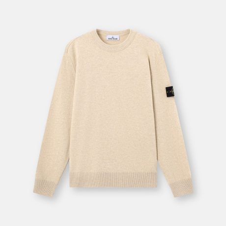 Stone Island Loose-fit crewneck jumper with ribbed trims