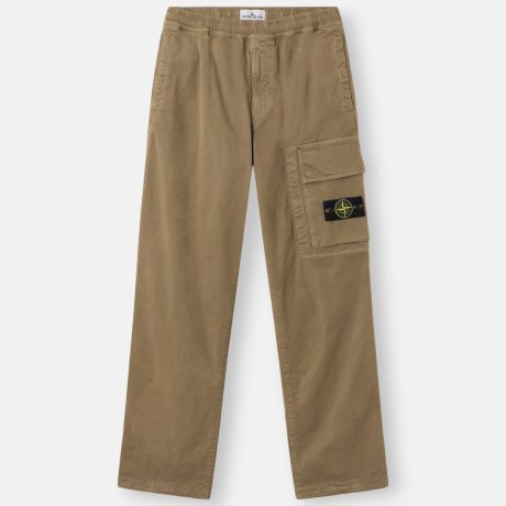 Stone Island Loose-fit joggers with drawstring cuffs