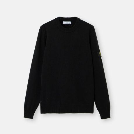Stone Island Regular-fit crewneck jumper with ribbed trims