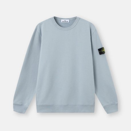 Stone Island Regular-fit crewneck sweatshirt with ribbed inserts