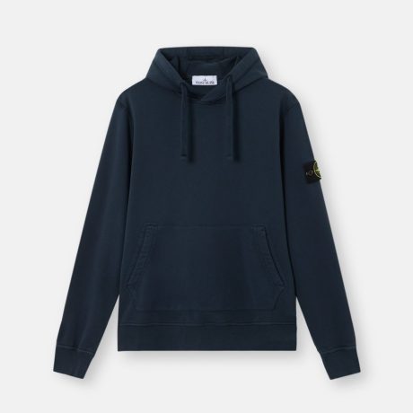 Stone Island Regular-fit hooded sweatshirt with pouch pocket