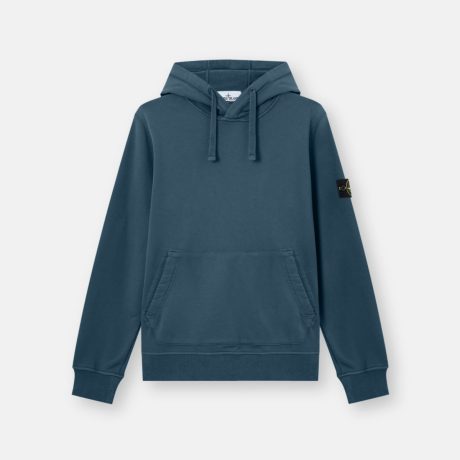 Stone Island Regular-fit hooded sweatshirt with pouch pocket