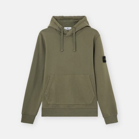 Stone Island Regular-fit hooded sweatshirt with pouch pocket