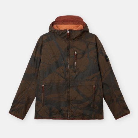 Stone Island Short padded parka with wind resistance and anti-drop