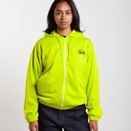 Stüssy Athletic Mesh Zip Hood Safety
