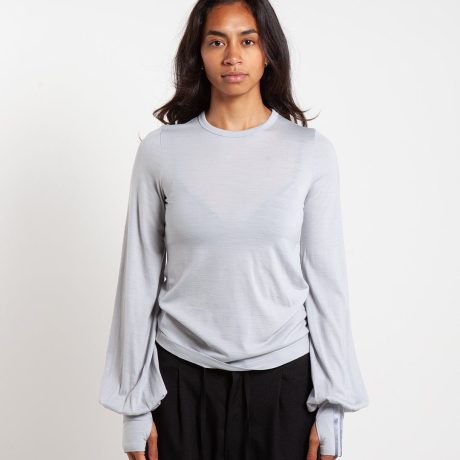 Y-3 Cnch Drape LS Tee