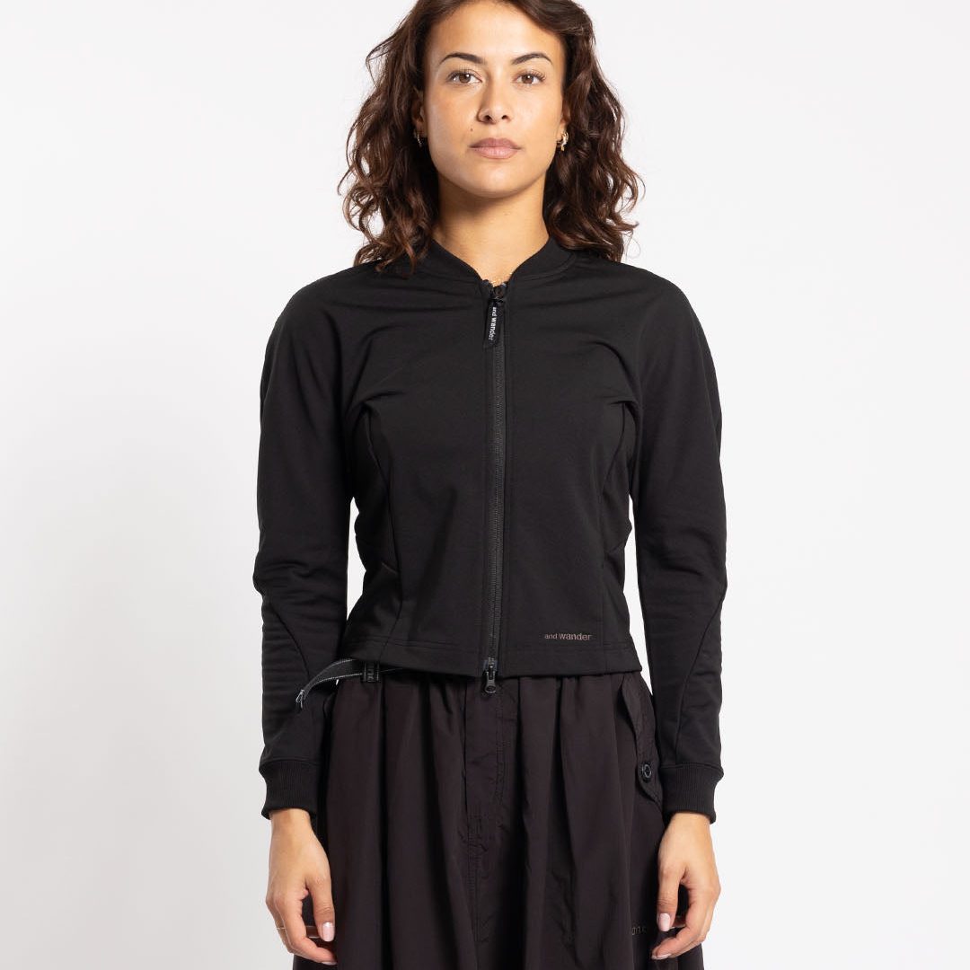 and wander Back Pile Zip Up