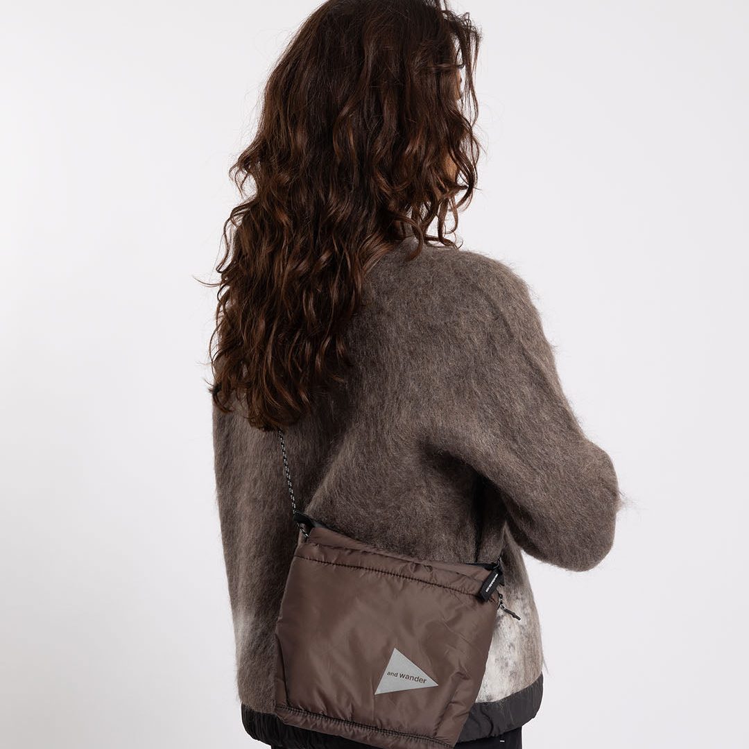 and wander Puffer Mini Ripstop Sacoche
