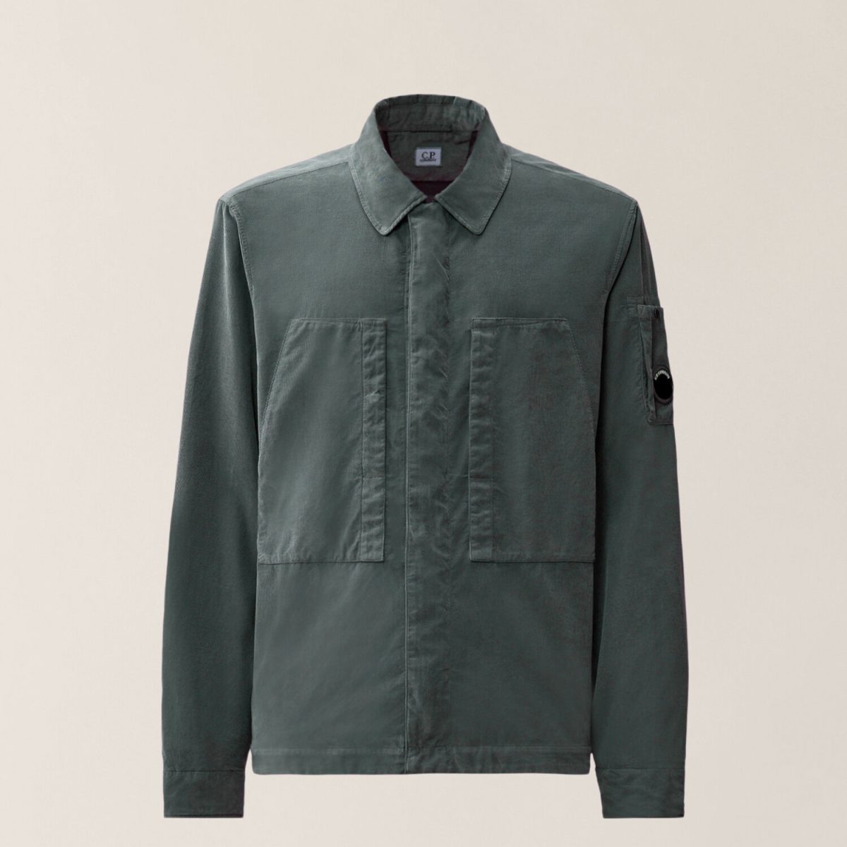 C.P. Company 2000 Stripes Corduroy Lens Lined Overshirt