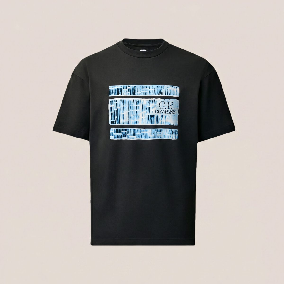 C.P. Company 30/1 Jersey Short Sleeve Chest Graphic T-Shirt