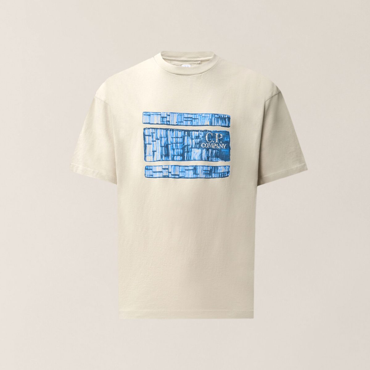 C.P. Company 30/1 Jersey Short Sleeve Chest Graphic T-Shirt