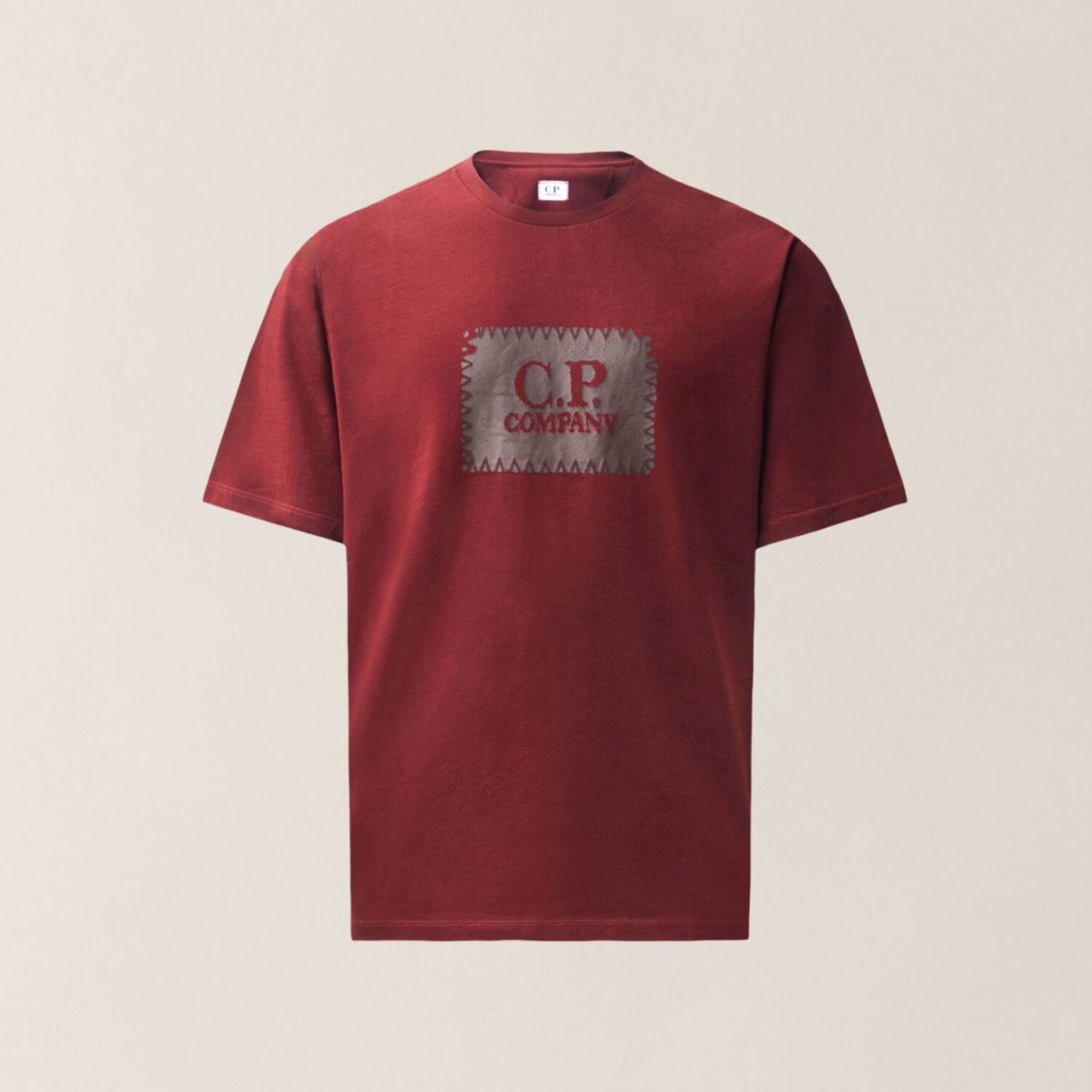 C.P. Company 30/1 Jersey Short Sleeve Logo Label T-Shirt