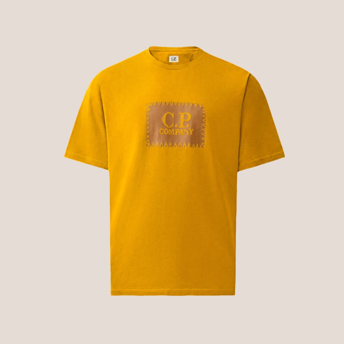 C.P. Company 30/1 Jersey Short Sleeve Logo Label T-Shirt