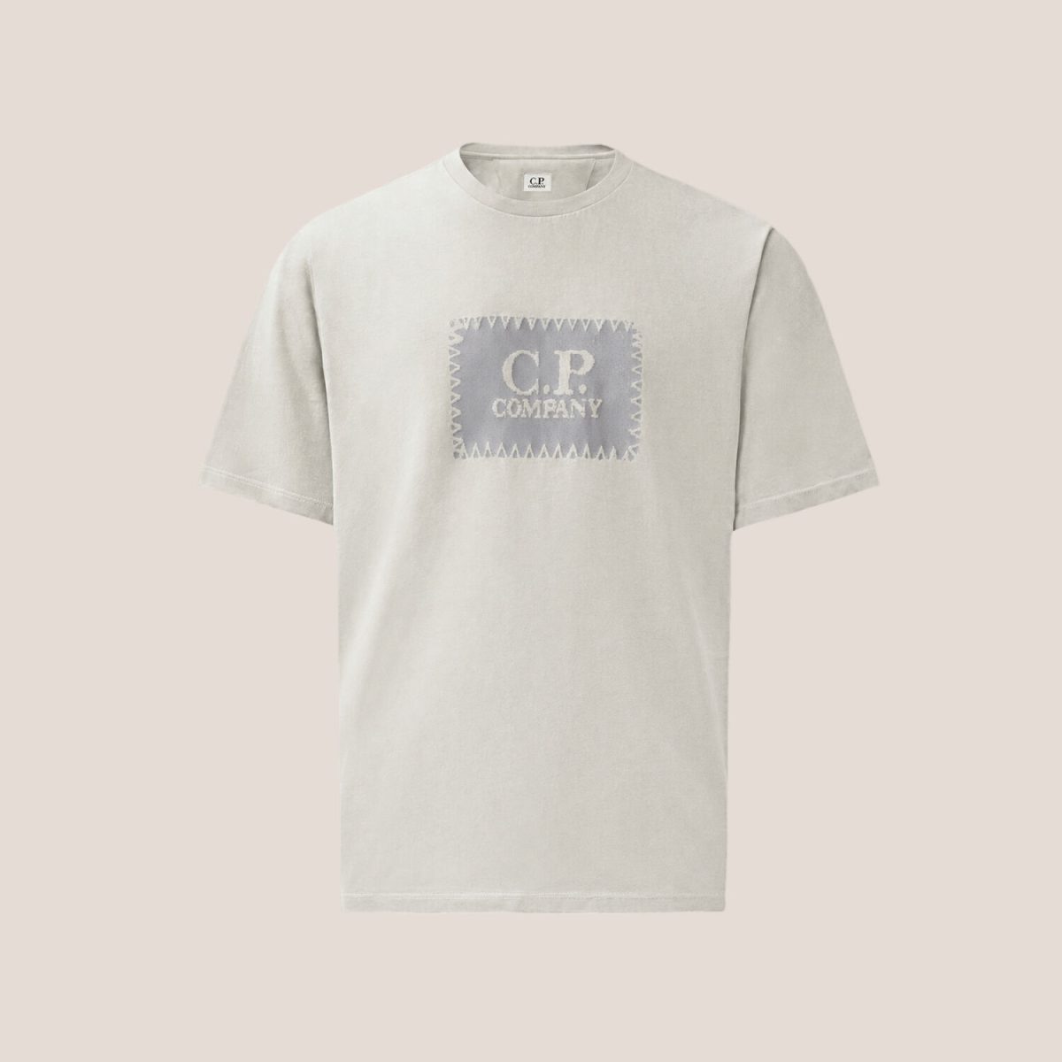 C.P. Company 30/1 Jersey Short Sleeve Logo Label T-Shirt