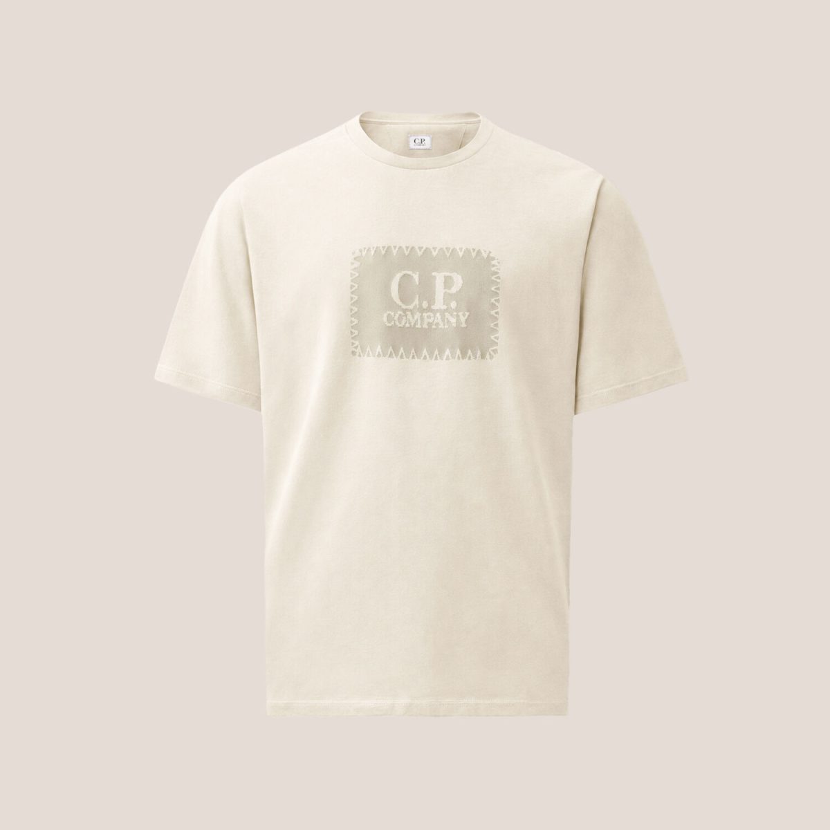 C.P. Company 30/1 Jersey Short Sleeve Logo Label T-Shirt
