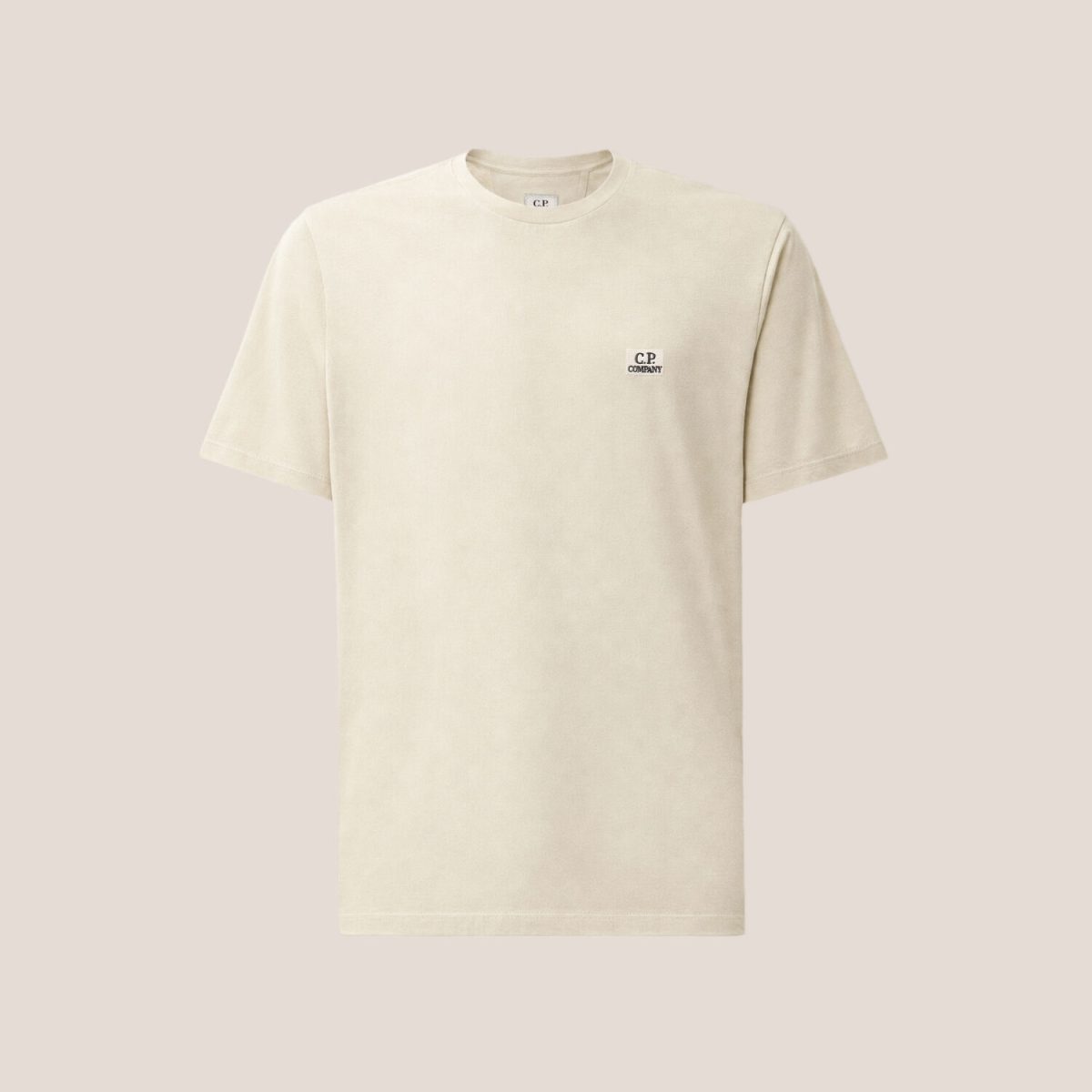 C.P. Company 30/1 Jersey Short Sleeve Logo Patch T-Shirt