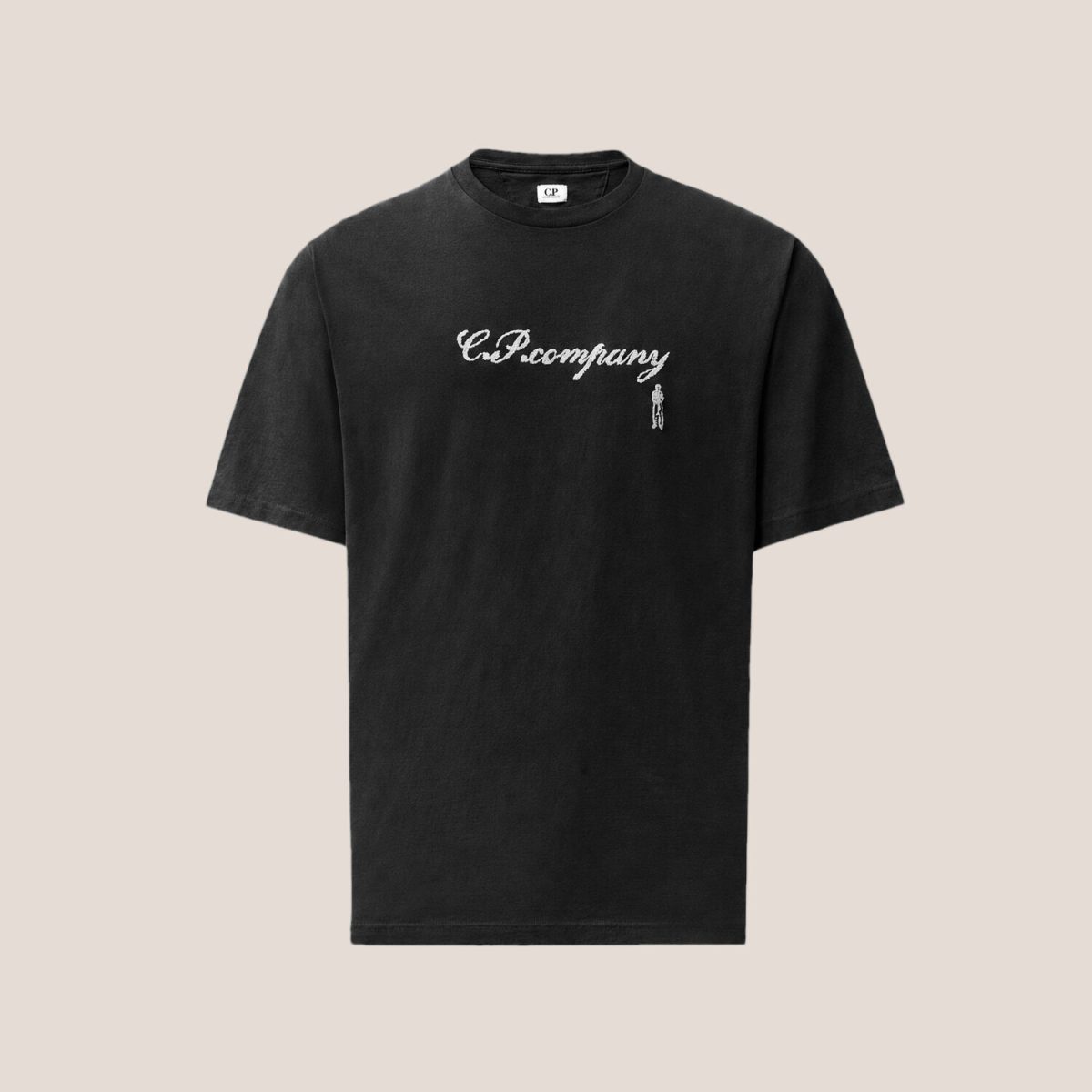 C.P. Company 30/1 Jersey Short Sleeve Logo T-Shirt