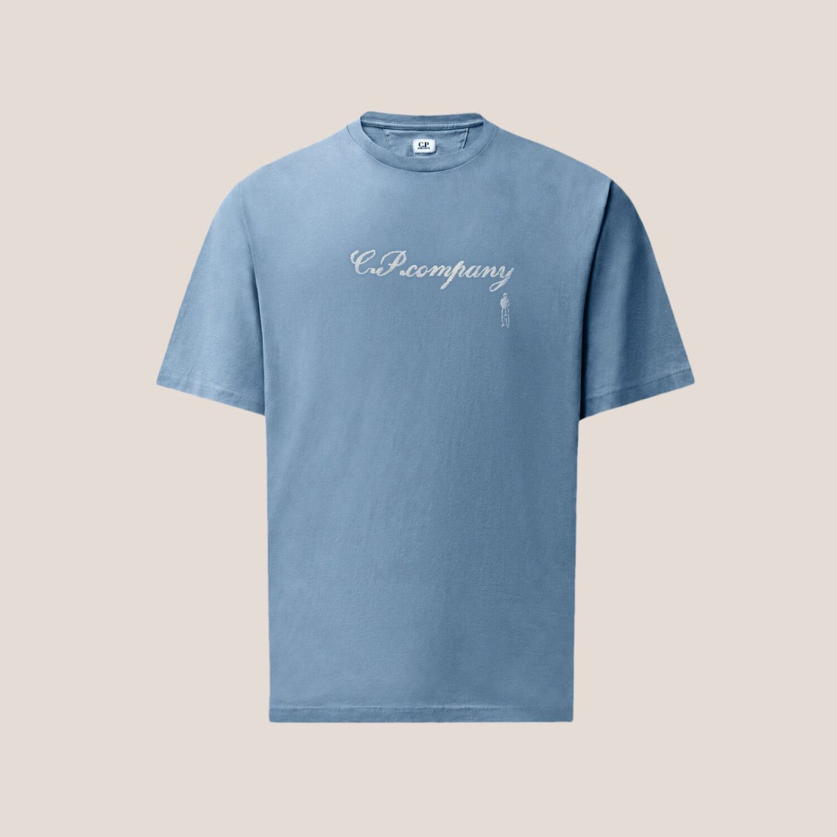 C.P. Company 30/1 Jersey Short Sleeve Logo T-Shirt