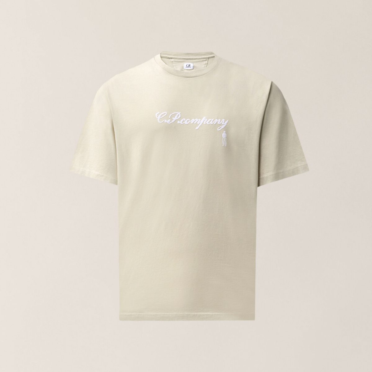 C.P. Company 30/1 Jersey Short Sleeve Logo T-Shirt