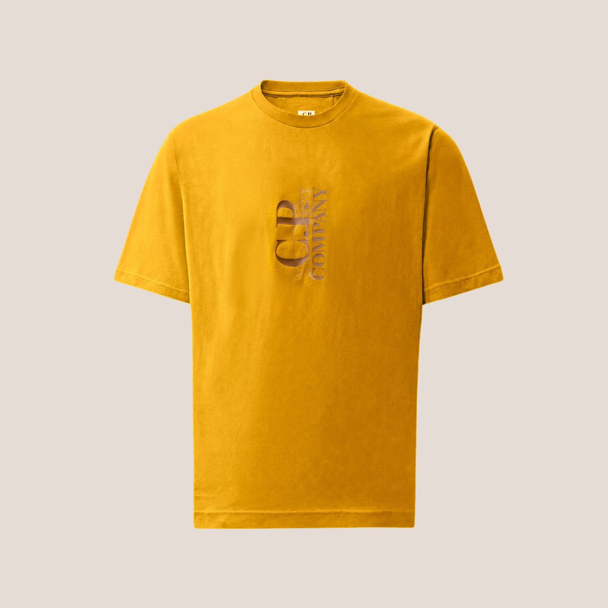 C.P. Company 30/1 Jersey Short Sleeve Vertical Logo T-Shirt