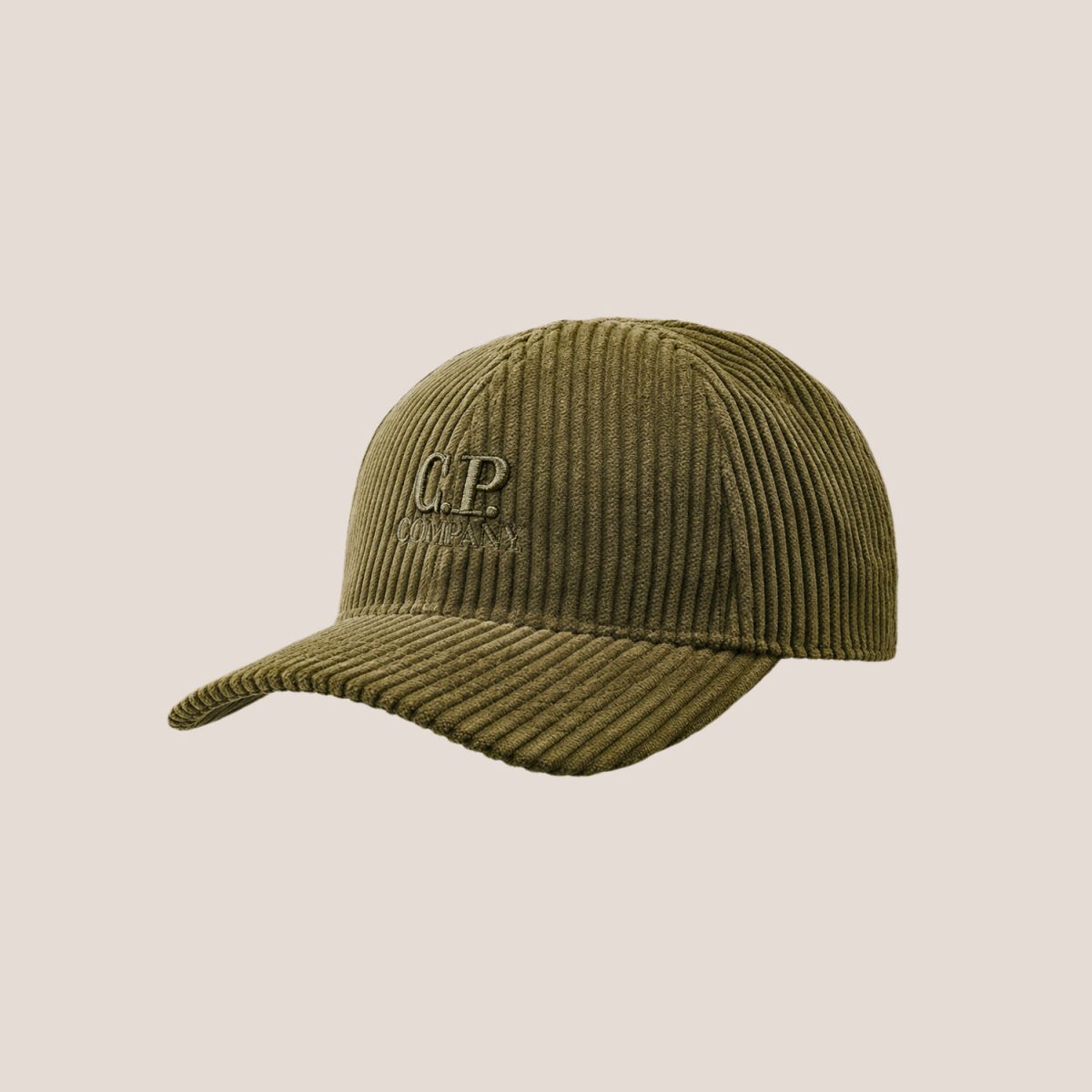 C.P. Company 350 Stripes Corduroy Baseball Cap