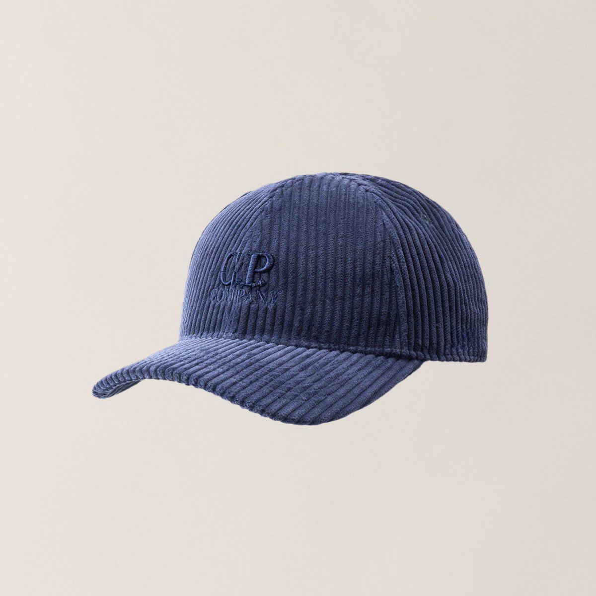 C.P. Company 350 Stripes Corduroy Baseball Cap