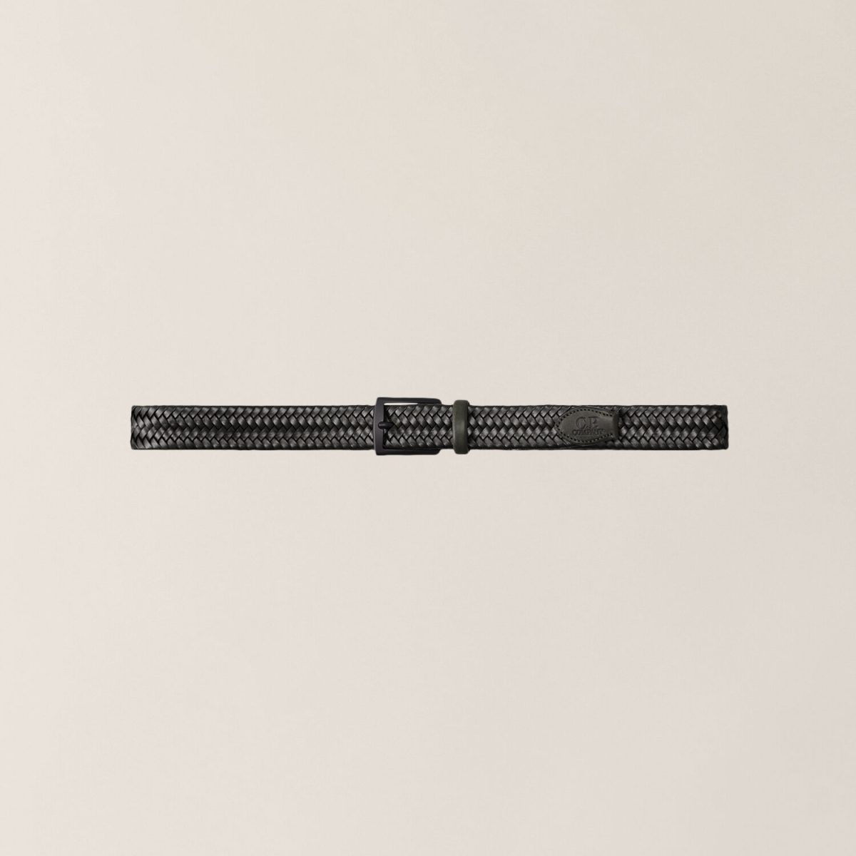 C.P. Company Braided Leather Belt