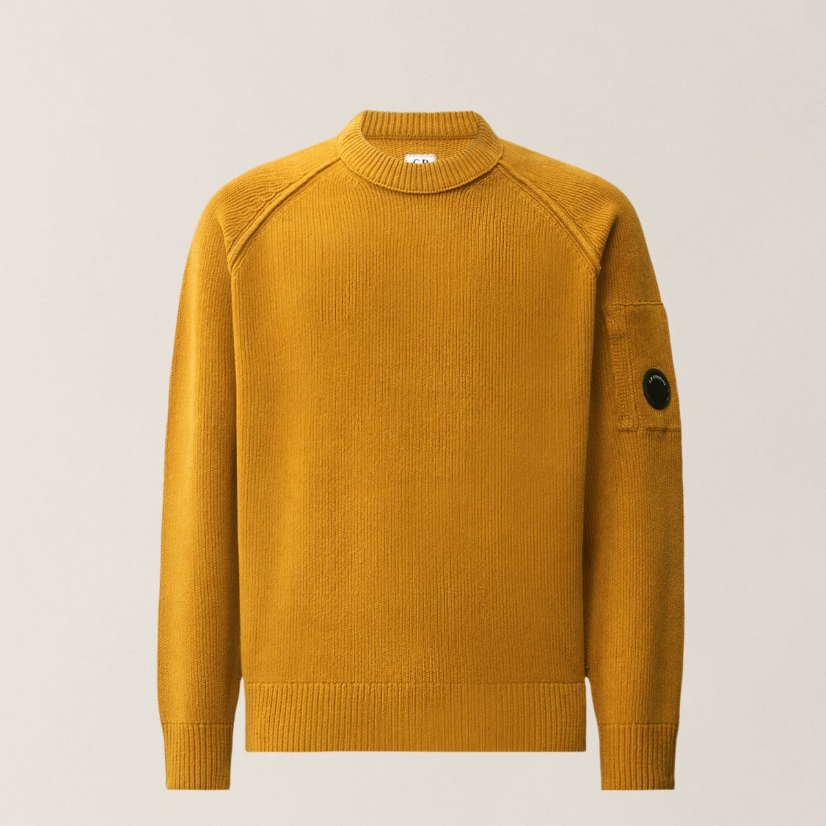 C.P. Company Chenille Cotton Lens Crewneck Sweater