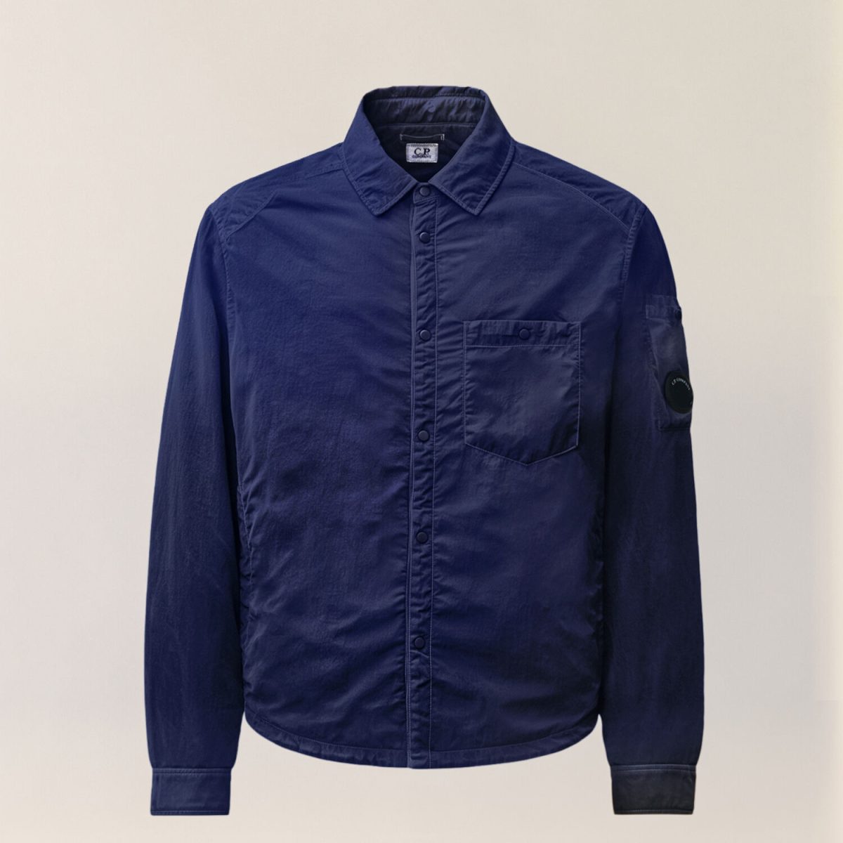 C.P. Company Chrome-R Lens Padded Button Overshirt