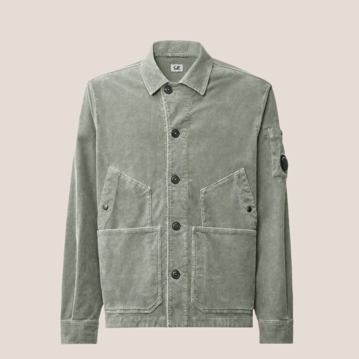 C.P. Company Corduroy Button Lens Blazer