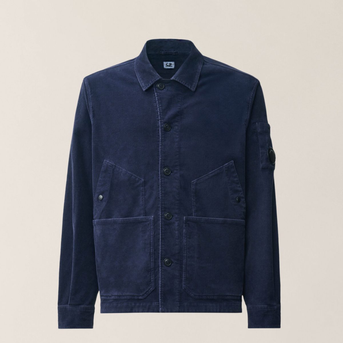 C.P. Company Corduroy Button Lens Blazer