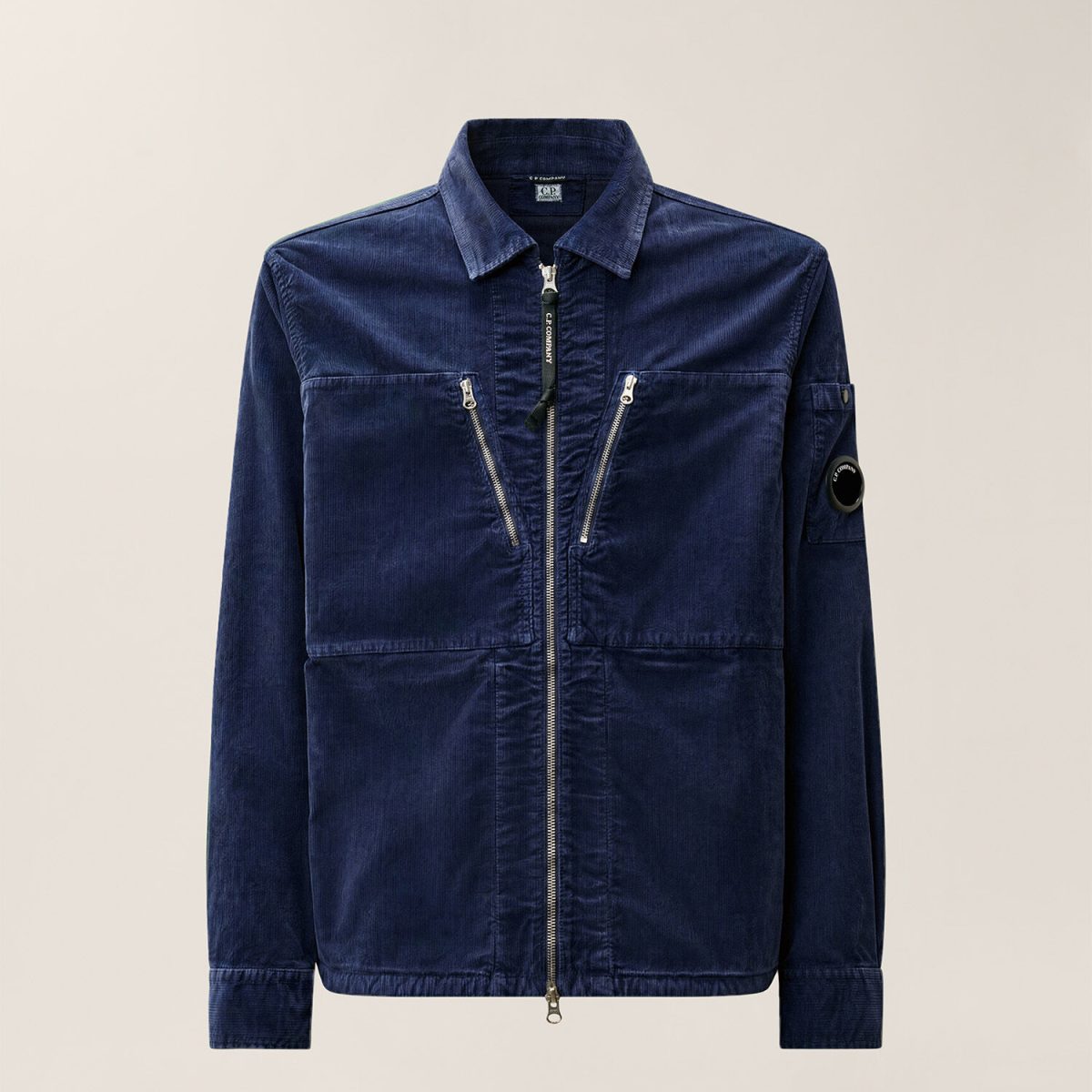 C.P. Company Corduroy Lens Zipped Overshirt