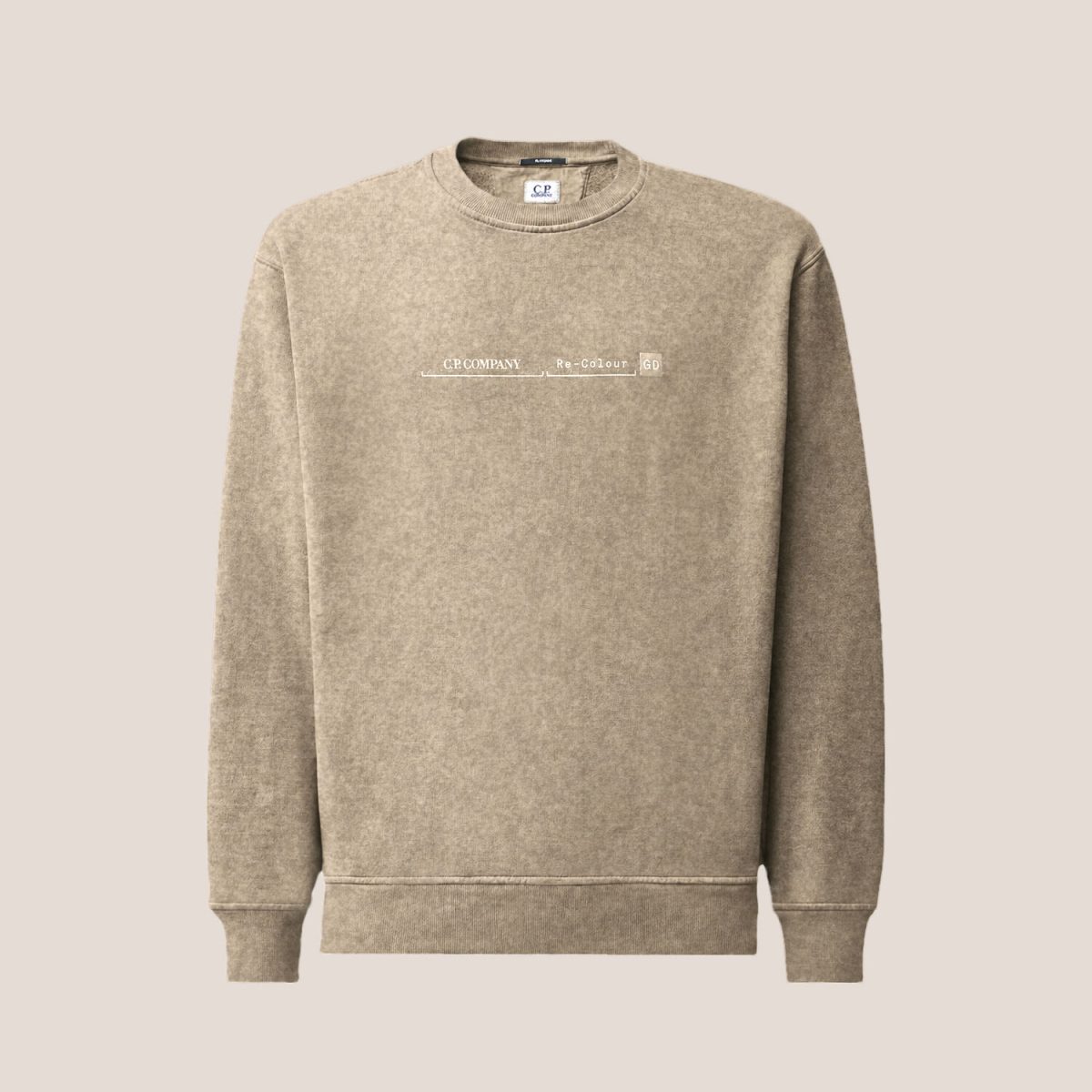 C.P. Company Cotton Fleece Re-Colour Crewneck Sweatshirt