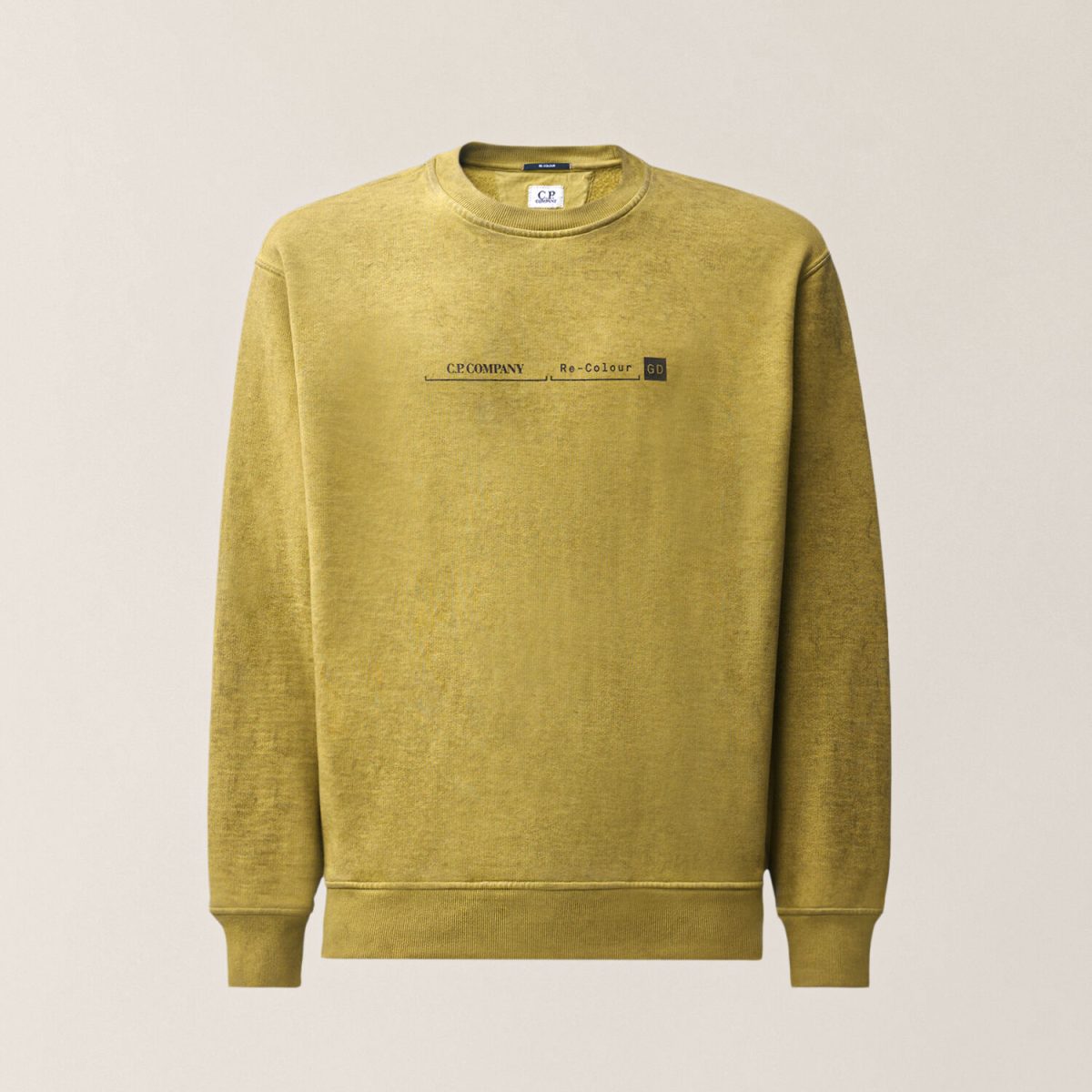 C.P. Company Cotton Fleece Re-Colour Crewneck Sweatshirt